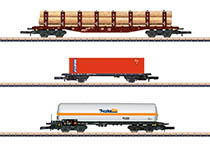 82596 - Z - 3-tlg. Güterwagen-Set, DB, Ep. IV